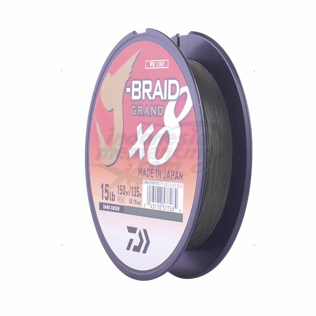 Senar PE Daiwa J-Braid Grand X8 135m Pilih Warna - Gambar 2