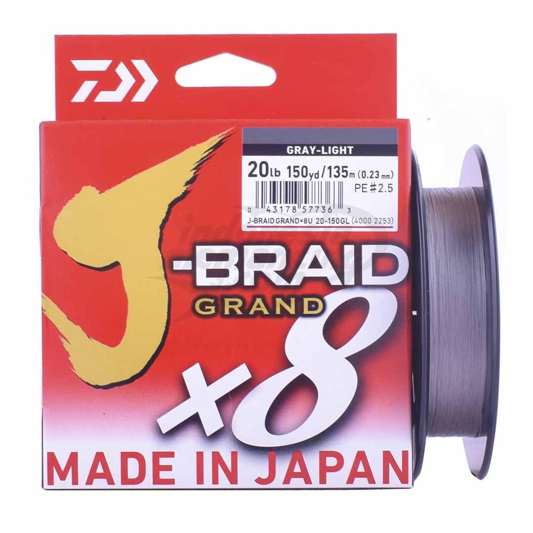 Senar PE Daiwa J-Braid Grand X8 135m Pilih Warna