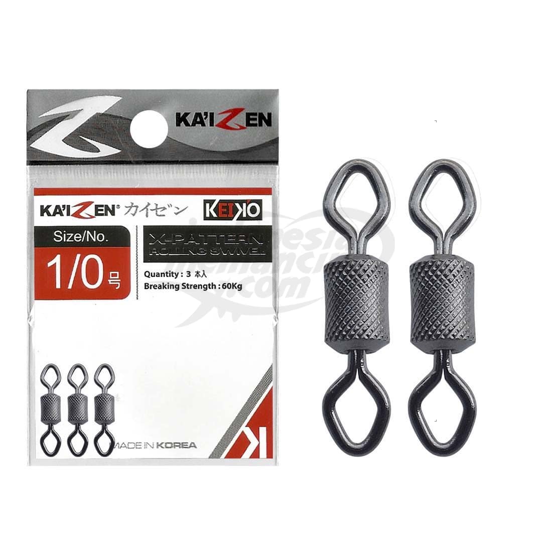 Kaizen Keiko X-Pattern Rolling Swivel - Gambar 4