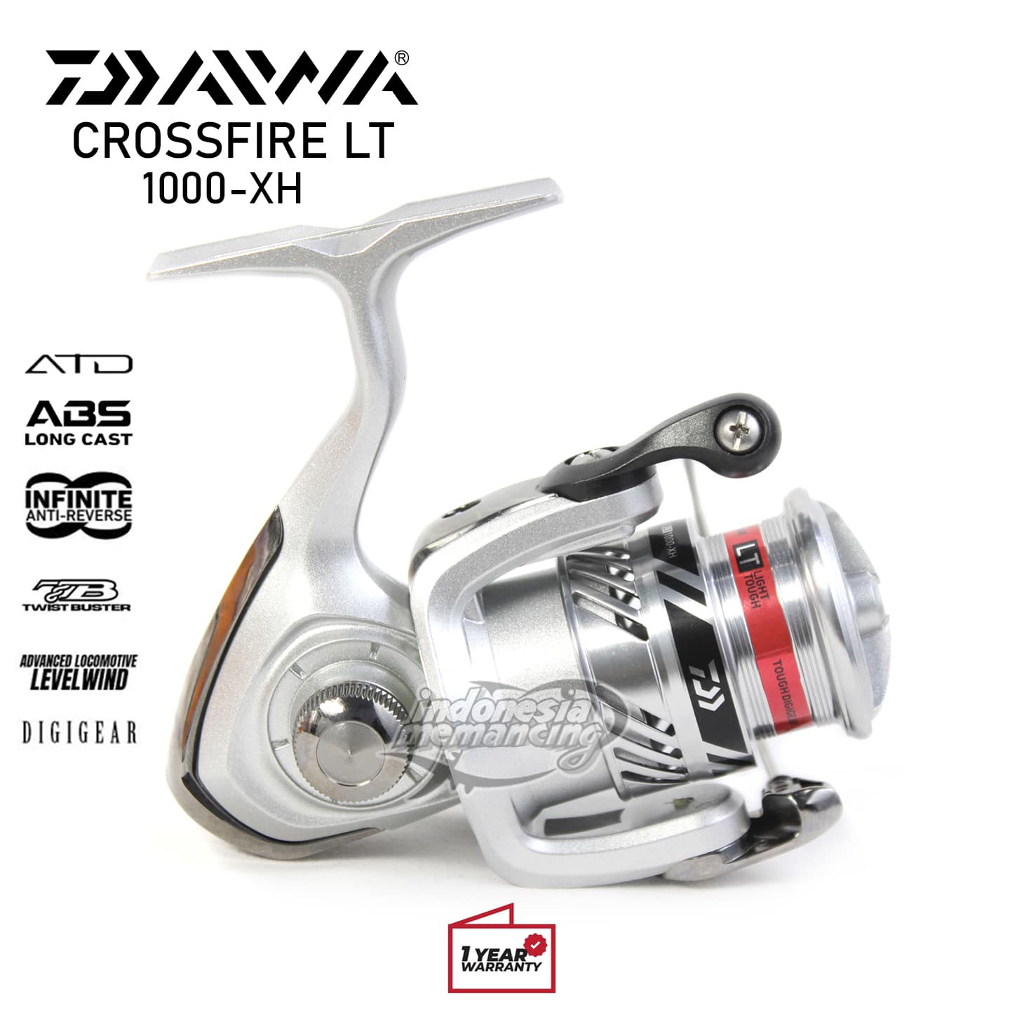 Reel Daiwa Crossfire LT 2020 - Gambar 3