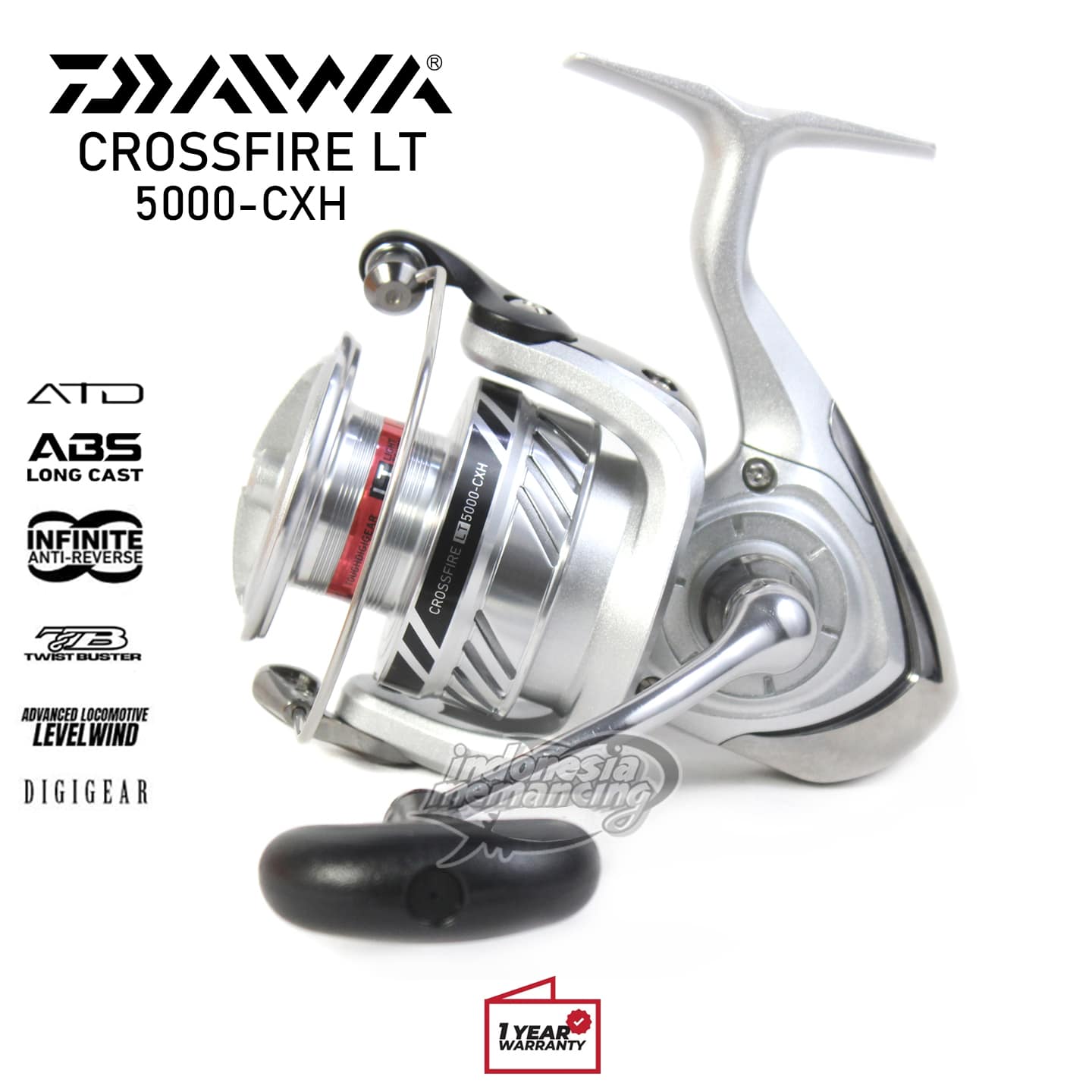 Reel Daiwa Crossfire LT 2020 - Gambar 2