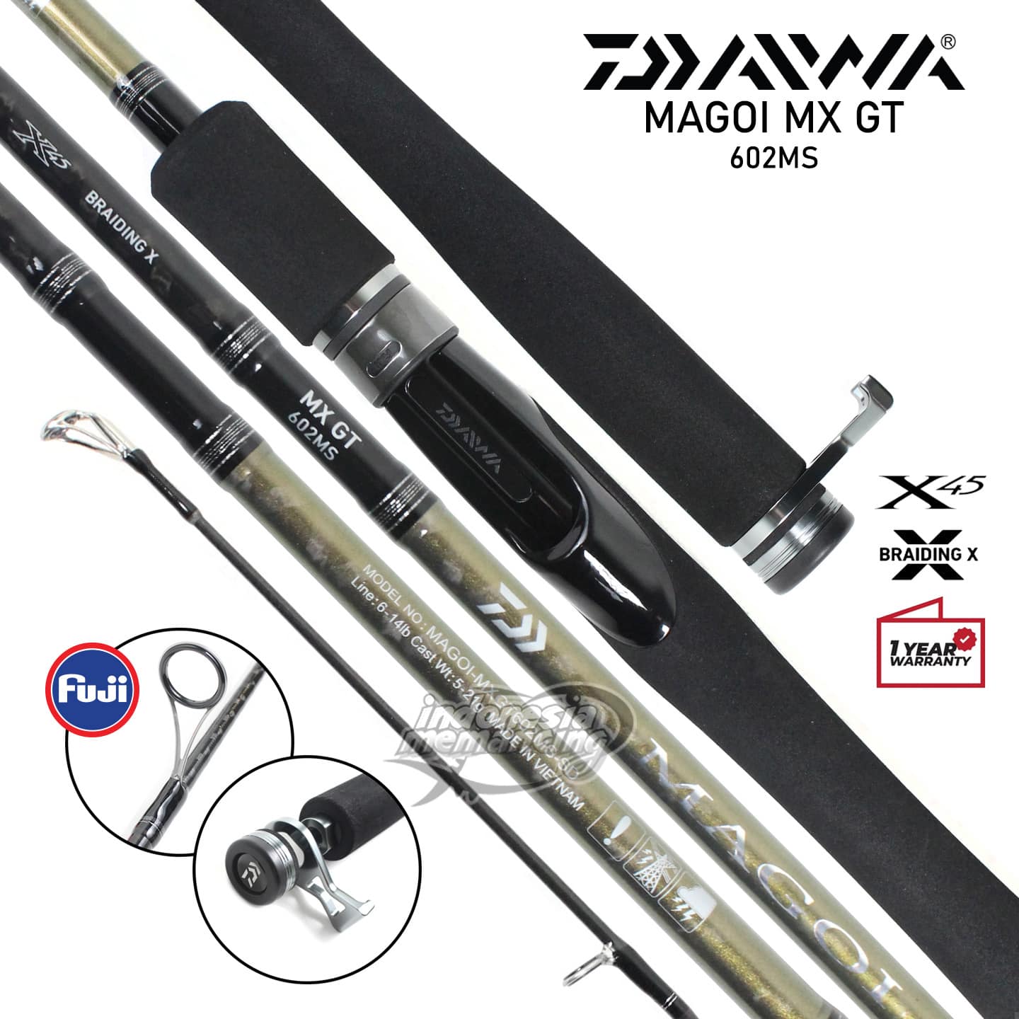 Joran Daiwa Magoi MX GT - Gambar 3