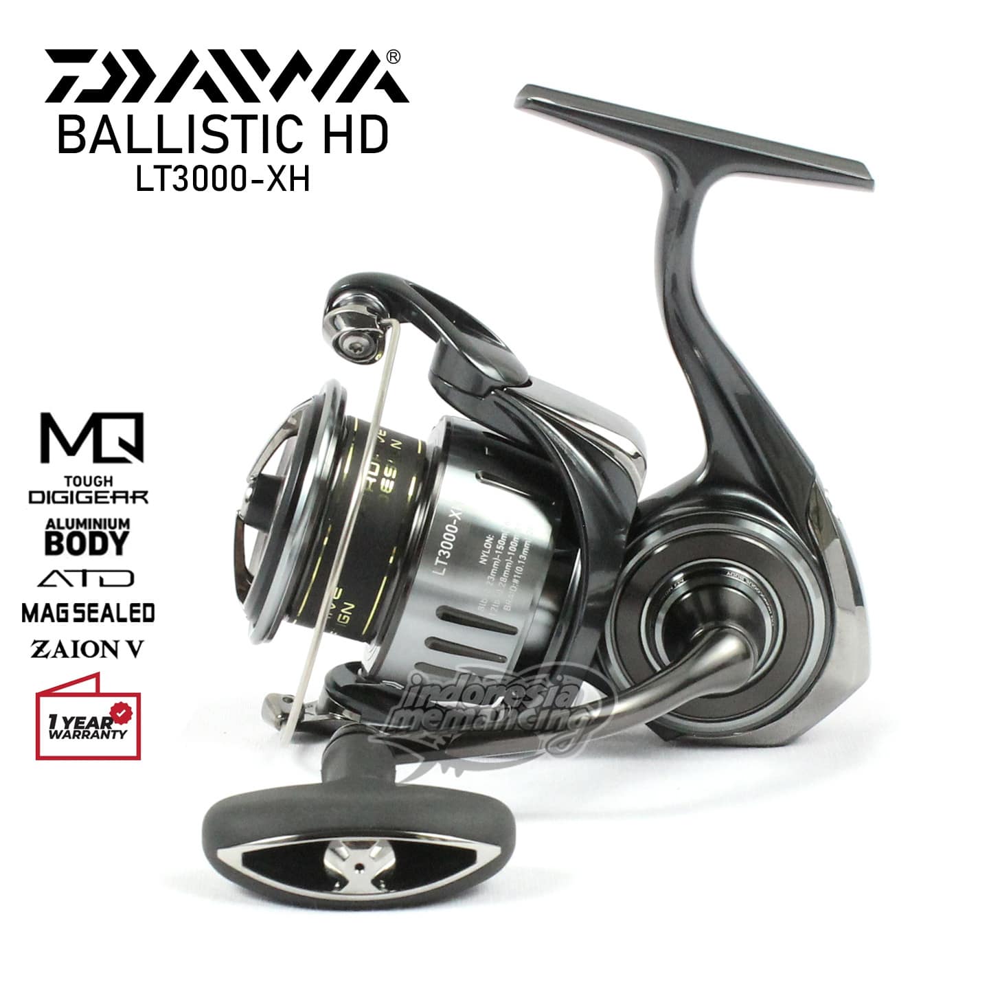 Reel Daiwa Ballistic HD LT - Gambar 5