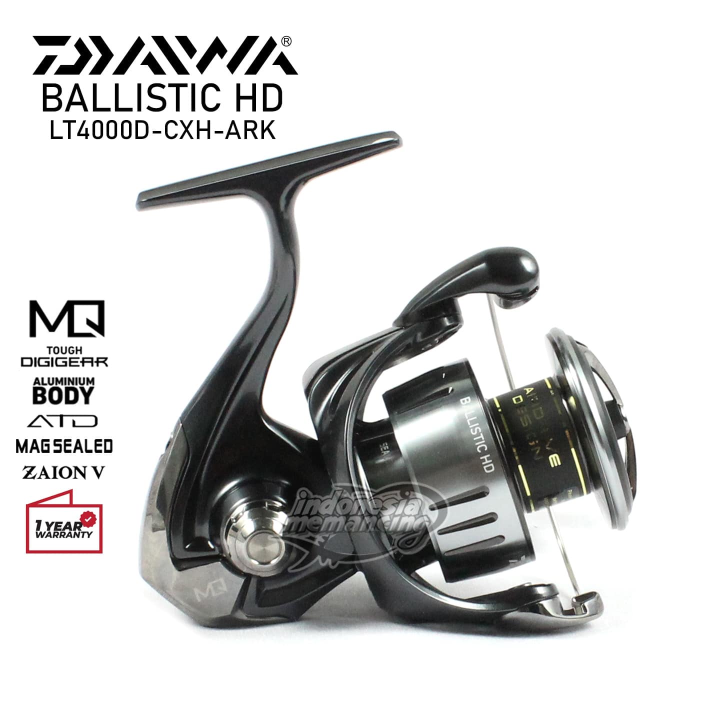 Reel Daiwa Ballistic HD LT - Gambar 3