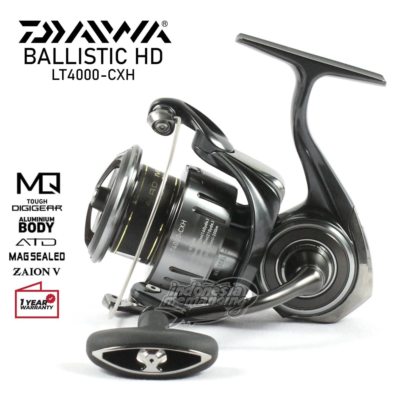 Reel Daiwa Ballistic HD LT - Gambar 2