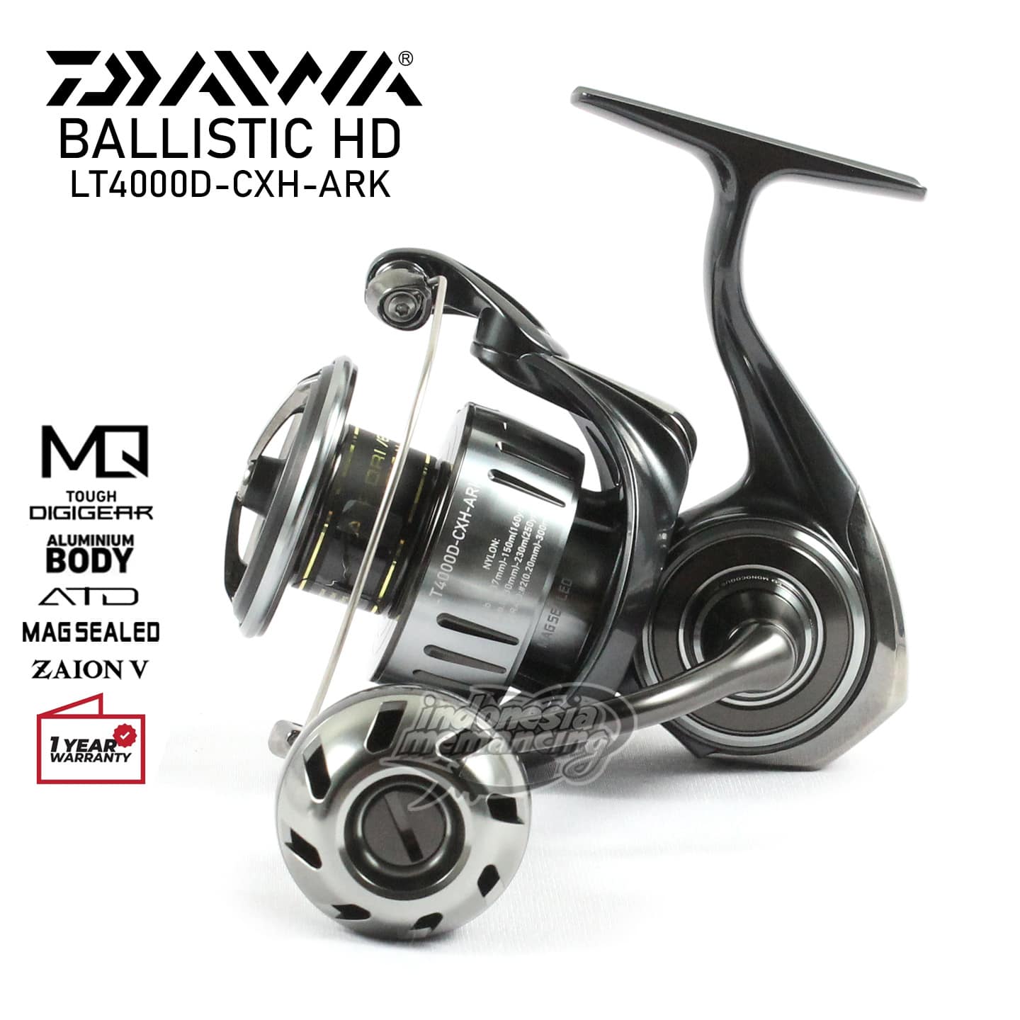 Reel Daiwa Ballistic HD LT - Gambar 4