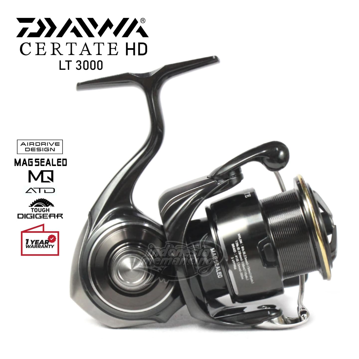 Reel Daiwa Certate HD LT - Gambar 3