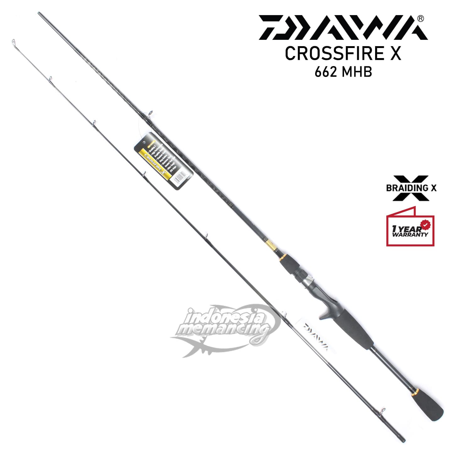 Joran Daiwa Crossfire X - Gambar 2