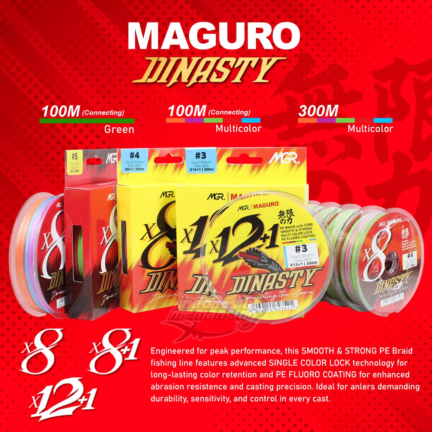 Senar Maguro Dinasty X8