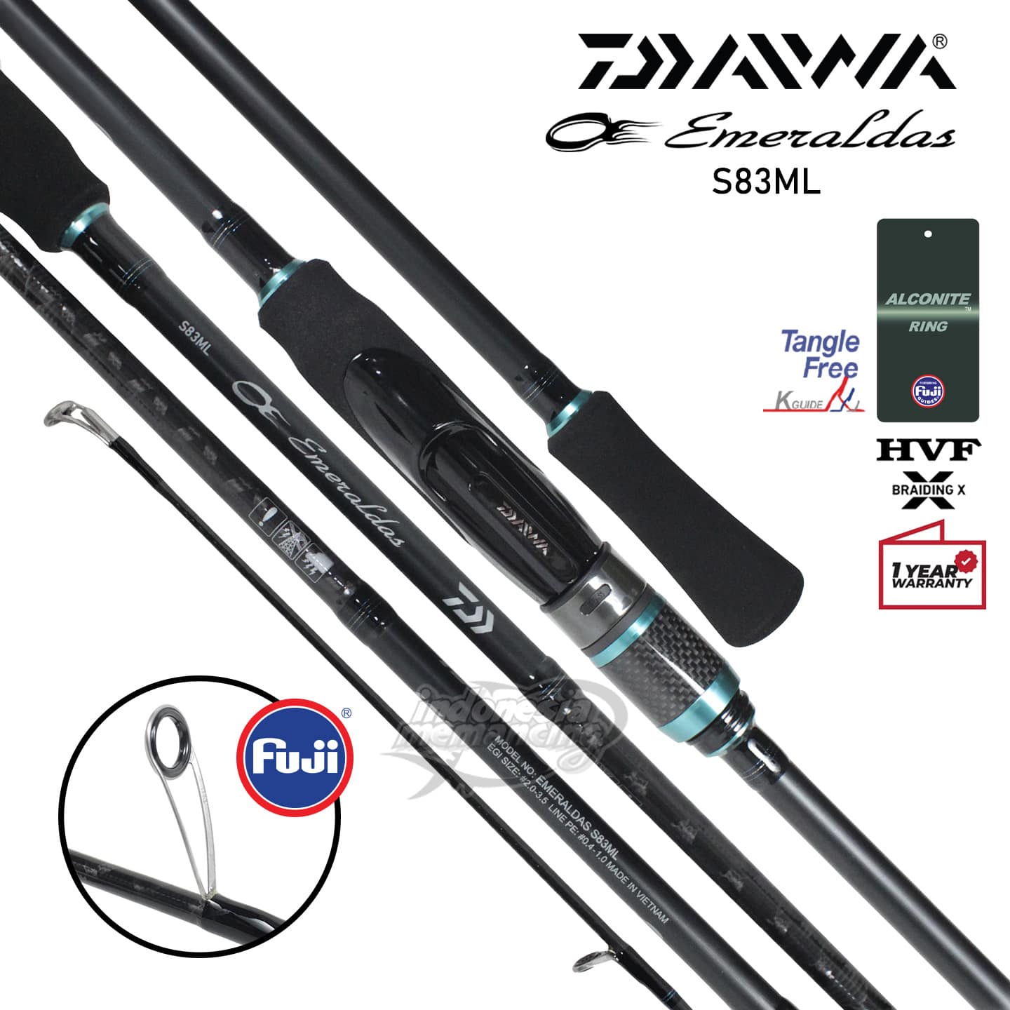 Joran Daiwa Emeraldas X - Gambar 3