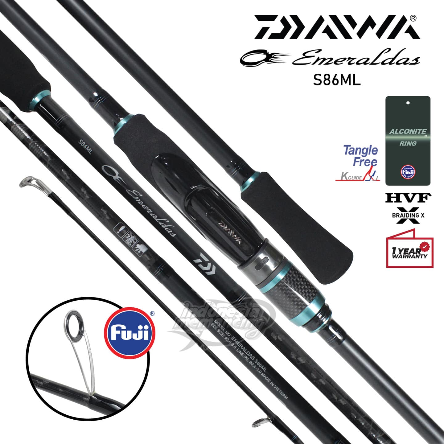 Joran Daiwa Emeraldas X - Gambar 4