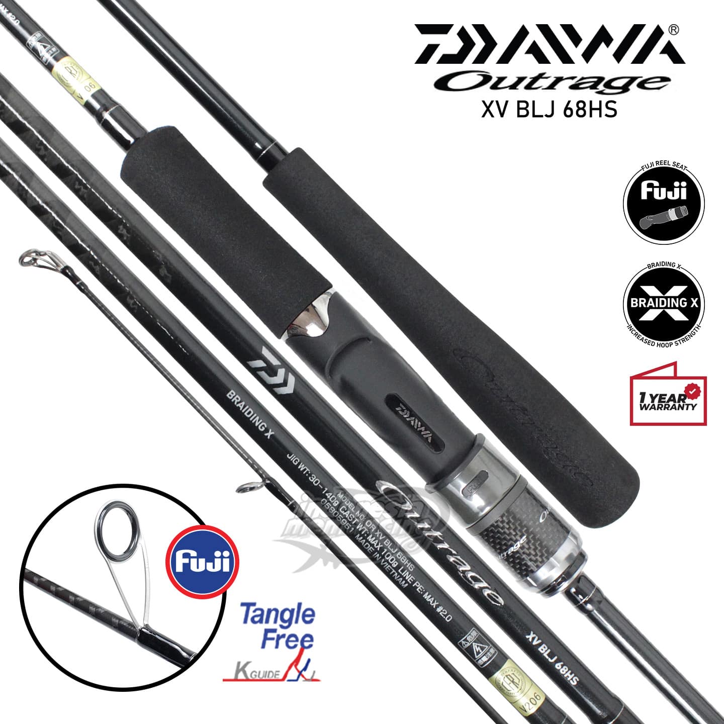 Joran Daiwa Outrage XV BLJ