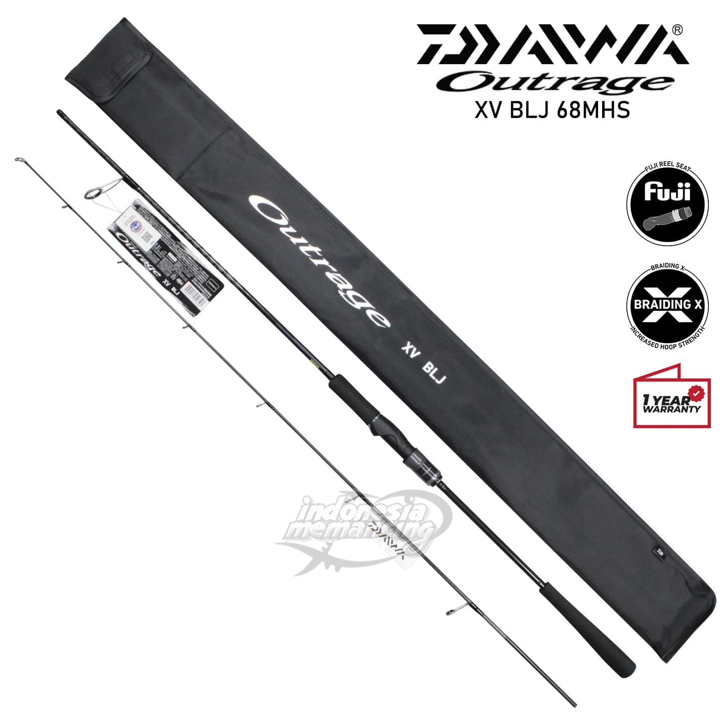 Joran Daiwa Outrage XV BLJ - Gambar 3