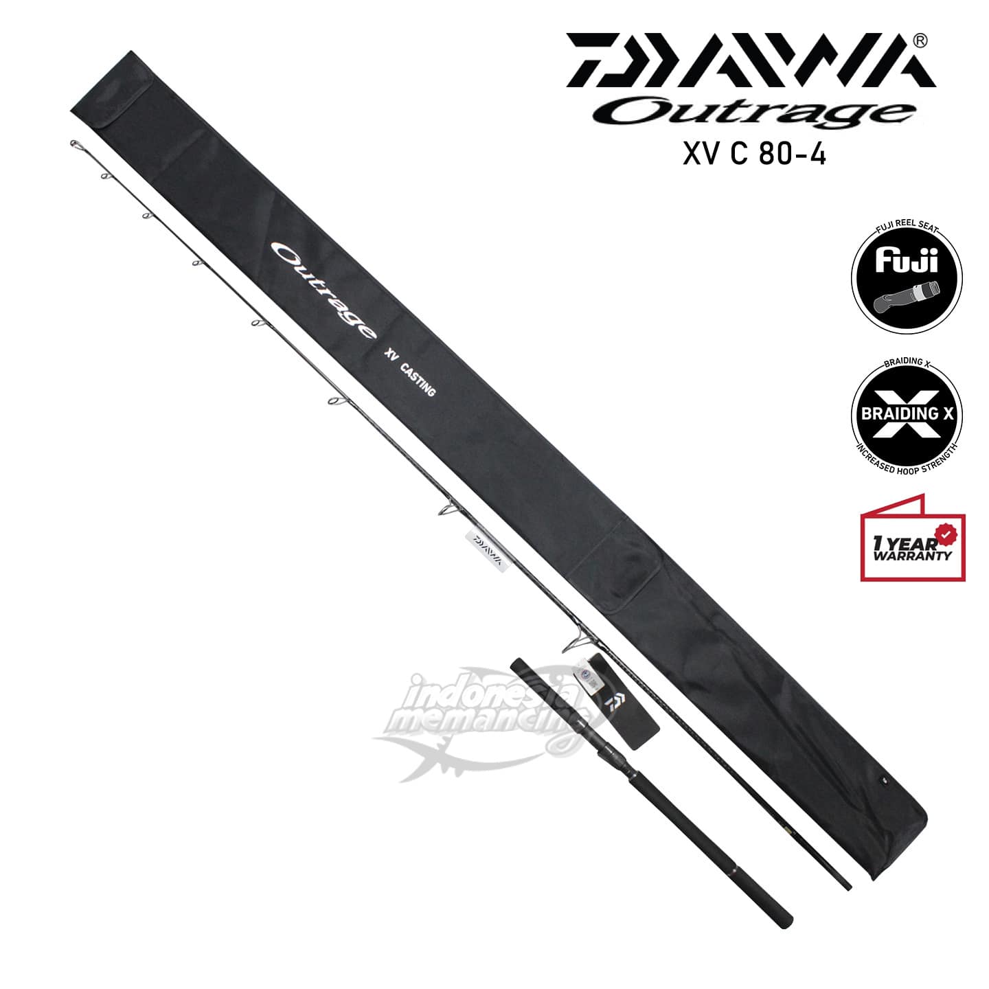 Joran Daiwa Outrage XV C - Gambar 3