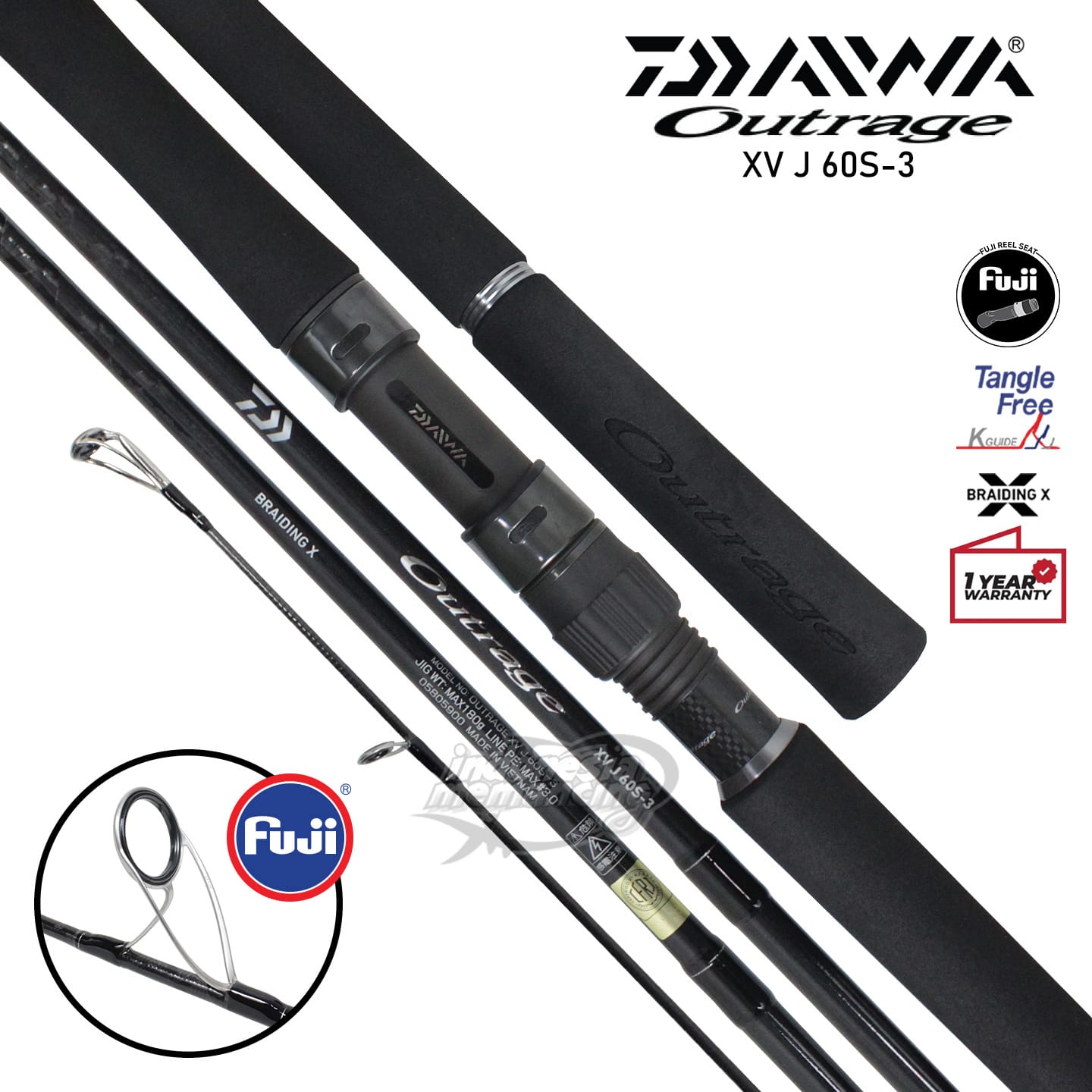 Joran Daiwa Outrage XV J