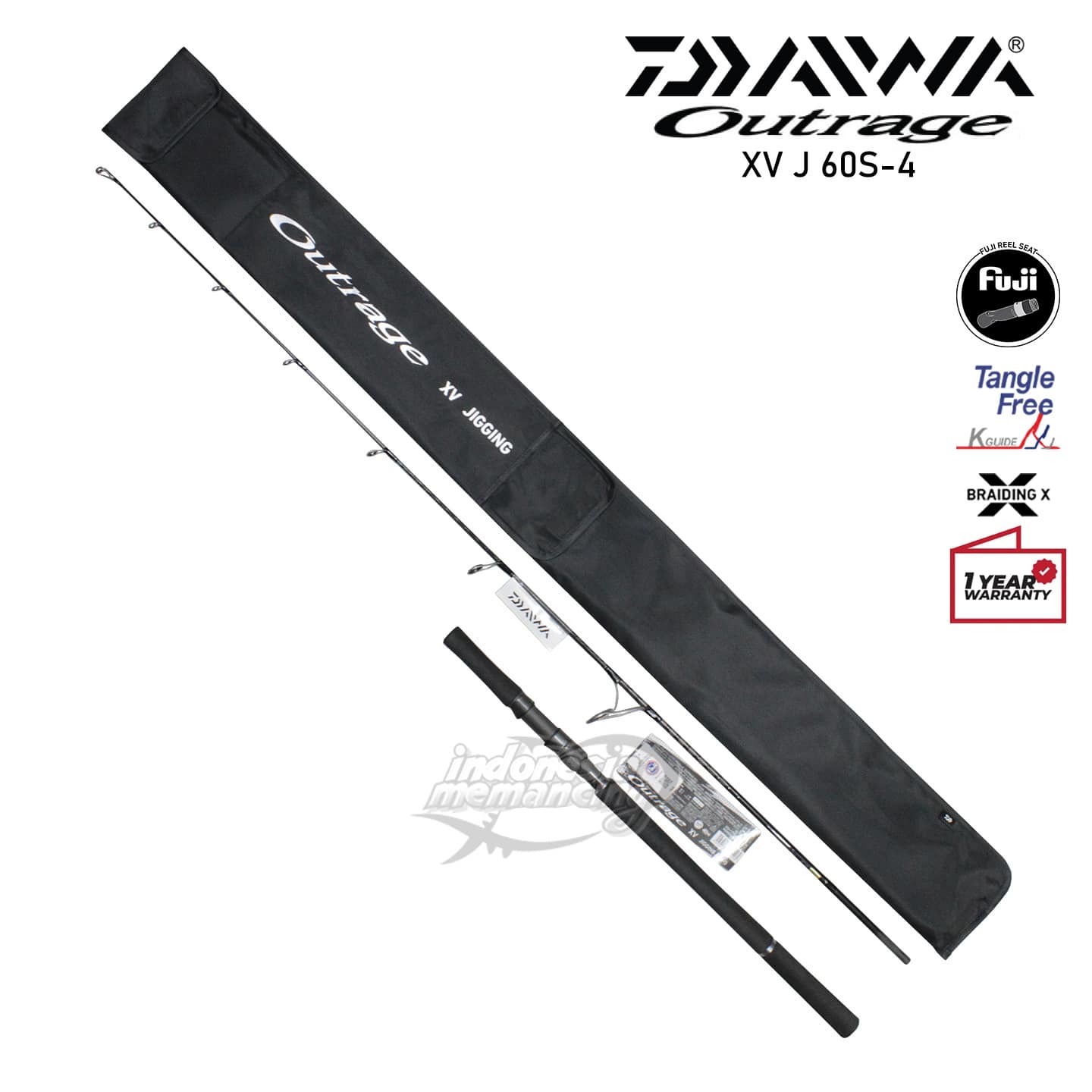 Joran Daiwa Outrage XV J - Gambar 3