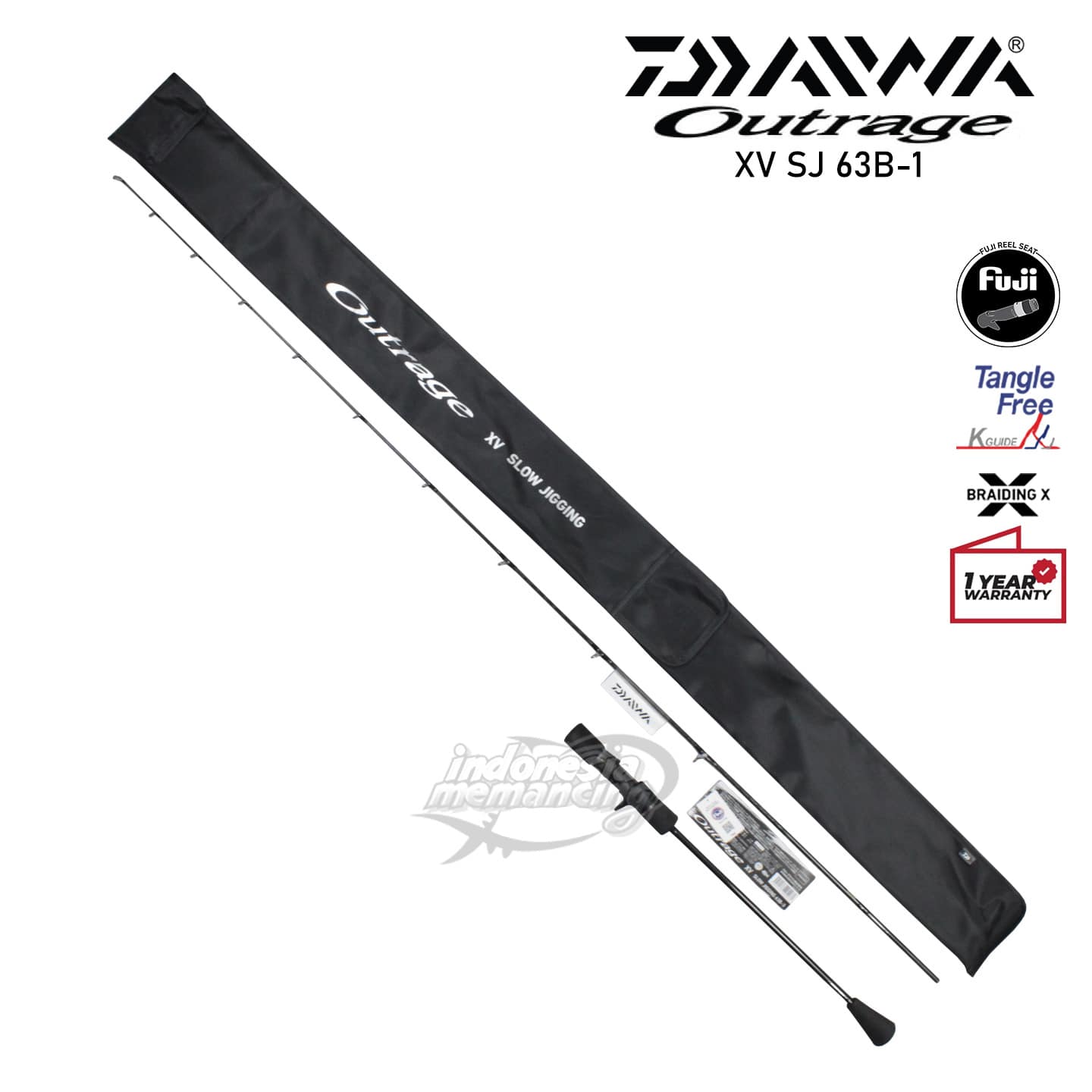 Joran Daiwa Outrage XV SJ - Gambar 4