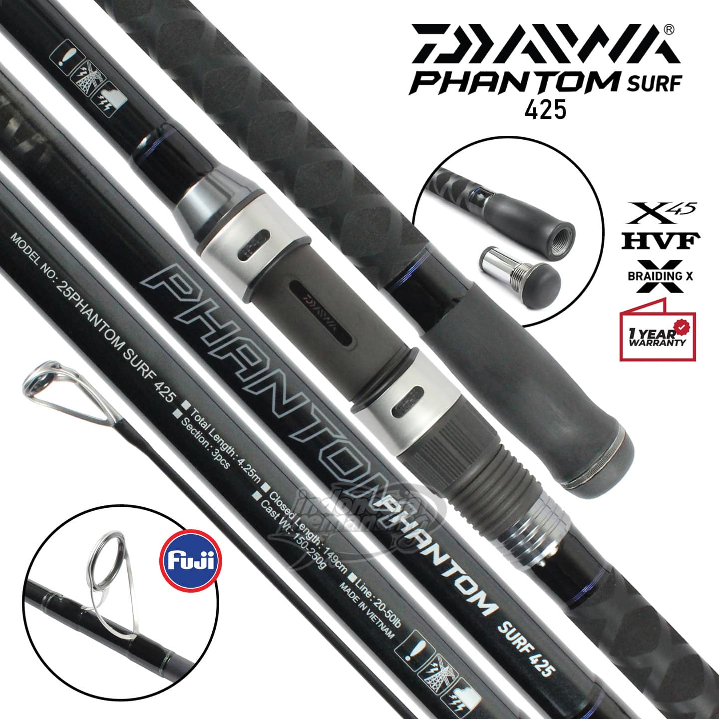 Joran Daiwa Phantom Surf