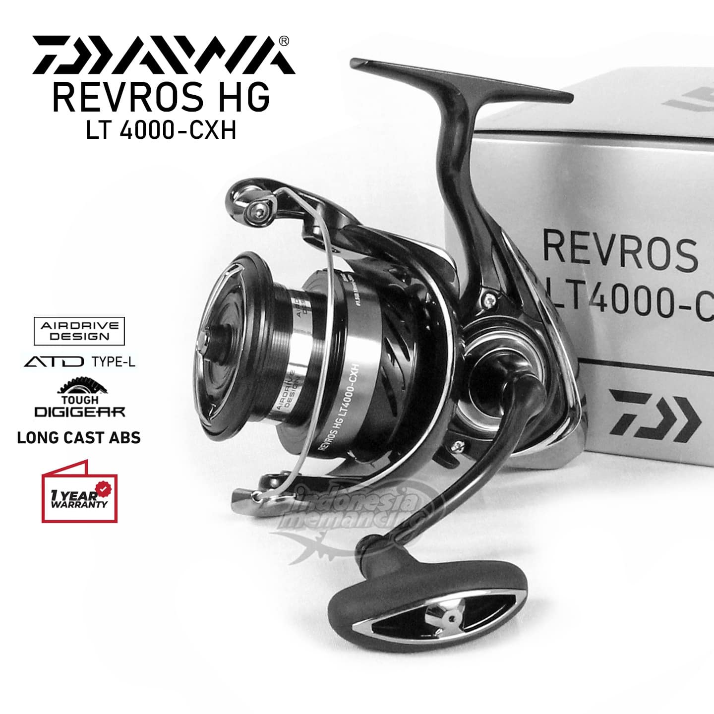 Reel Daiwa Revros HG LT