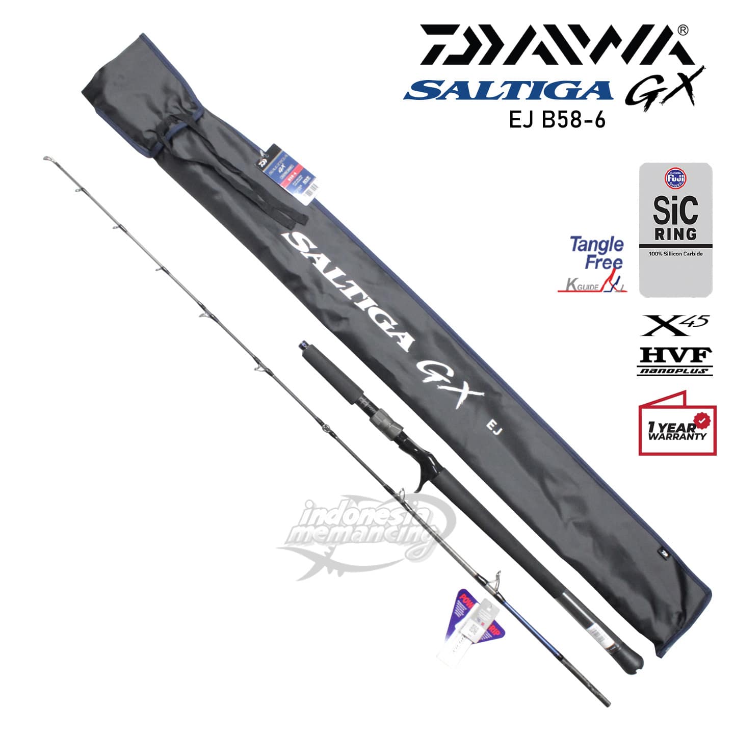Joran Daiwa Saltiga GX EJ - Gambar 2