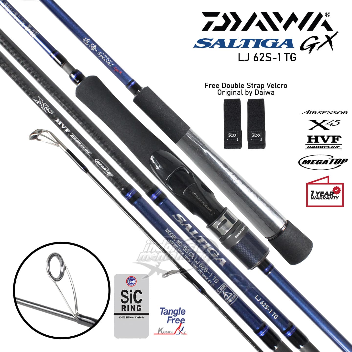 Joran Daiwa Saltiga GX LJ - Gambar 3
