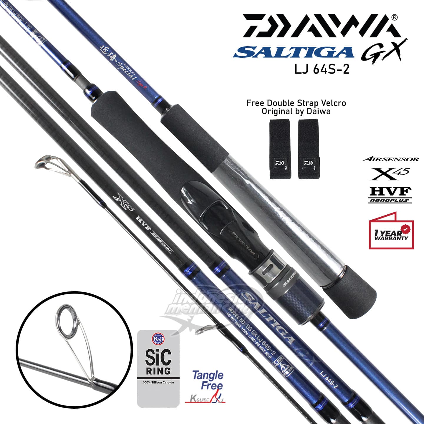 Joran Daiwa Saltiga GX LJ - Gambar 2
