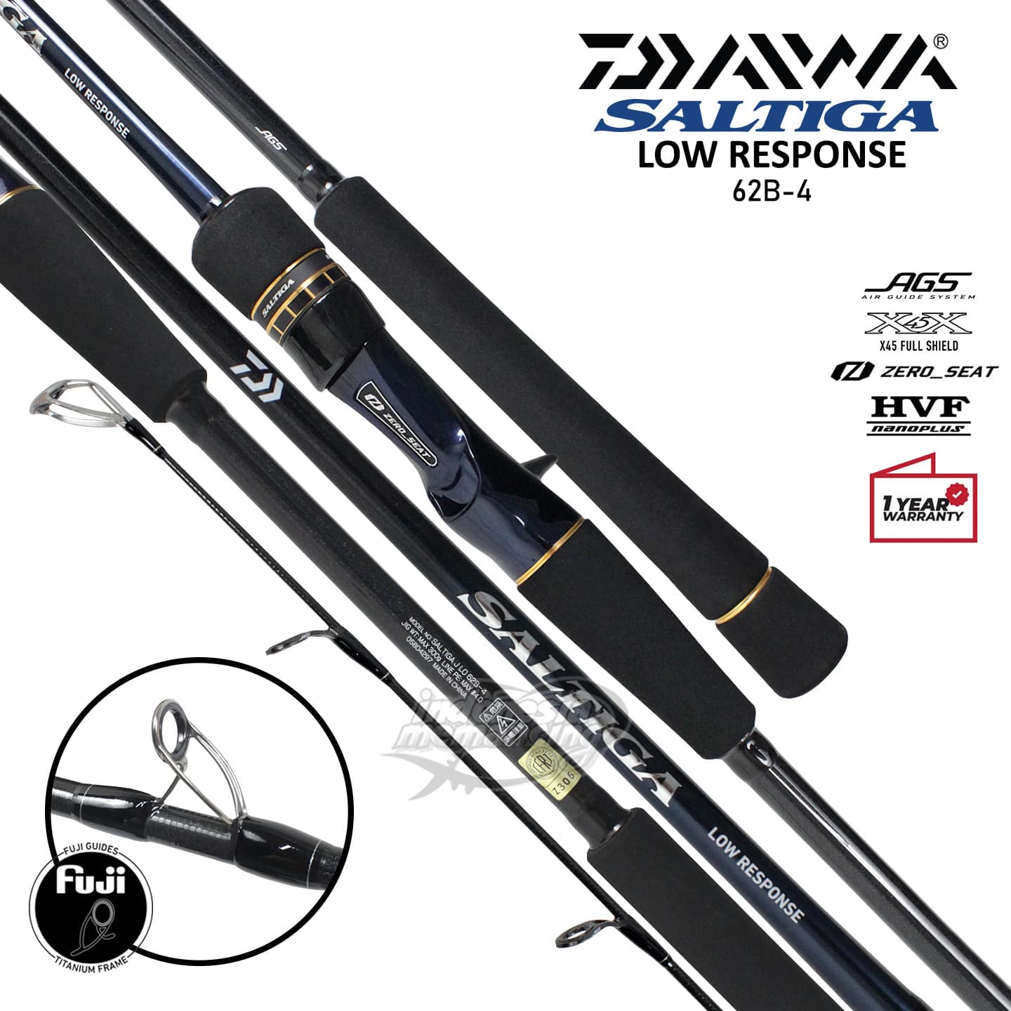 Joran Daiwa Saltiga J Low Response