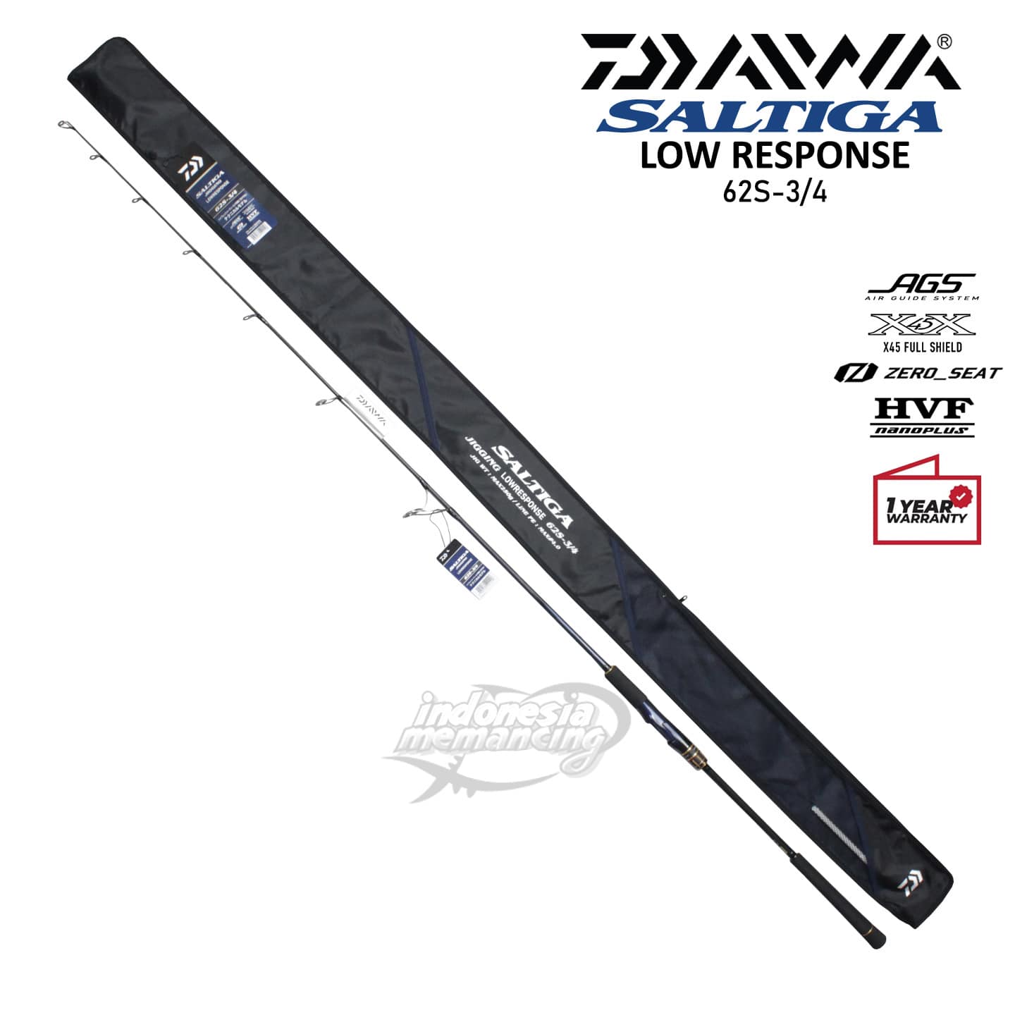 Joran Daiwa Saltiga J Low Response - Gambar 4