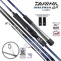 Saltiga GX LJ 64S – 1 Detail Joran Daiwa Saltiga GX LJ