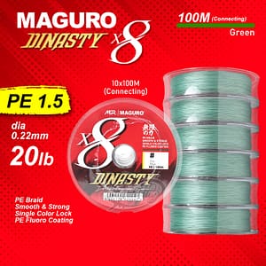 Dinasty x8 100M (connecting) Green PE 1.5