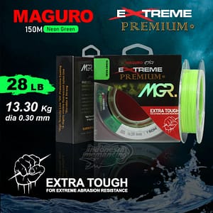 Extreme Premium 150 M Neon Green 28 LB