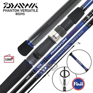 Phantom Versatile 802HS detail Joran Daiwa Phantom Versatile