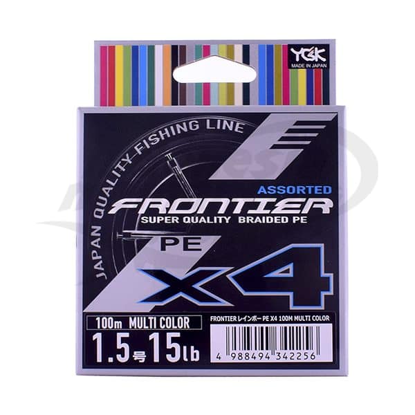 Senar YGK Frontier Multi Color X4 100M
