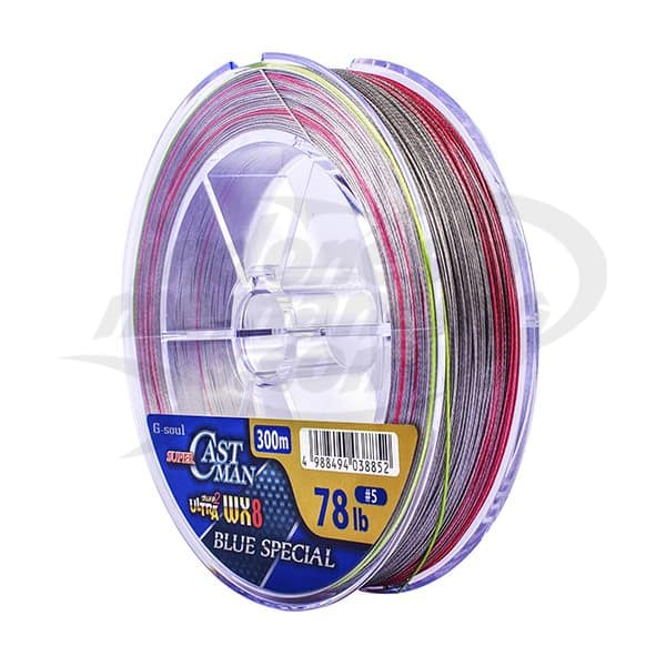 Senar YGK G-Soul Super Castman X8 Blue Special 300M - Gambar 4
